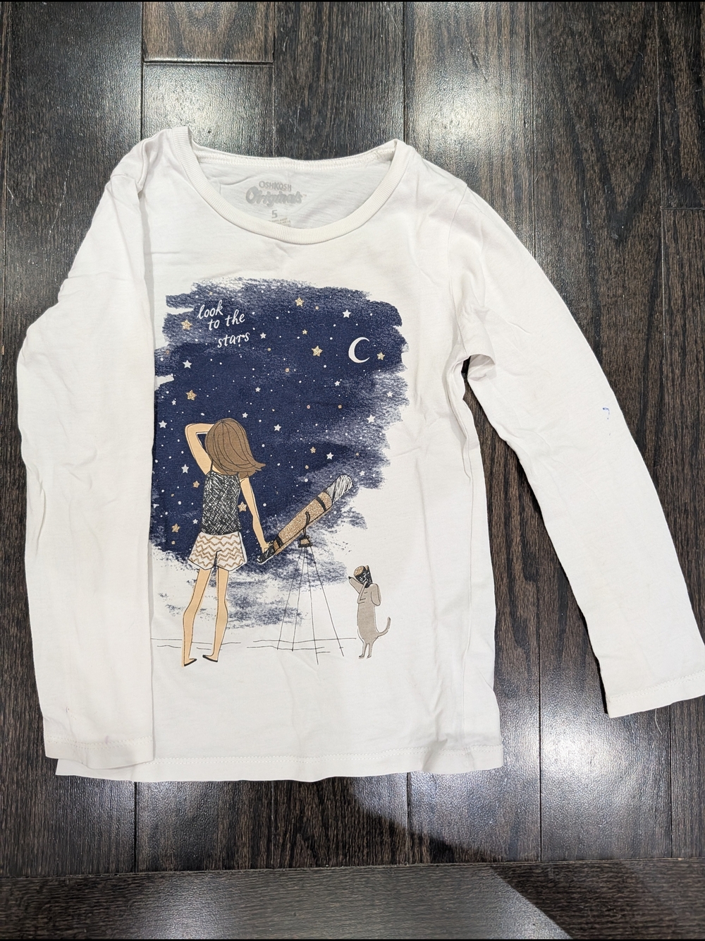 ✨Free With Purchase✨ OshKosh B'gosh "Look to the Stars" Long Sleeve Shirt